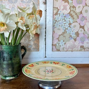 Vintage Burleigh Ware Cake Stand Plate