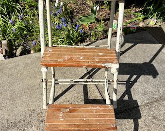 Vintage Folding Step Stool