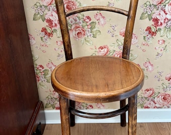 Vintage Wooden Bentwood Chair