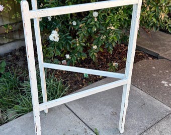 Small Vintage Wooden Clothes Airer