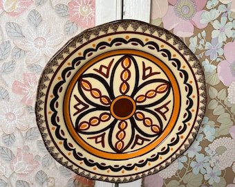 Decorative French Quimper Plate