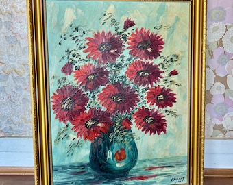 Vintage Floral Painting