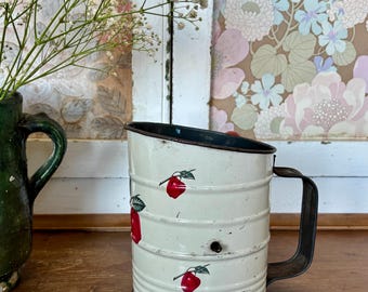 Vintage Metal Flour Sifter