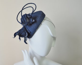 Denim Fascinator - Etsy UK