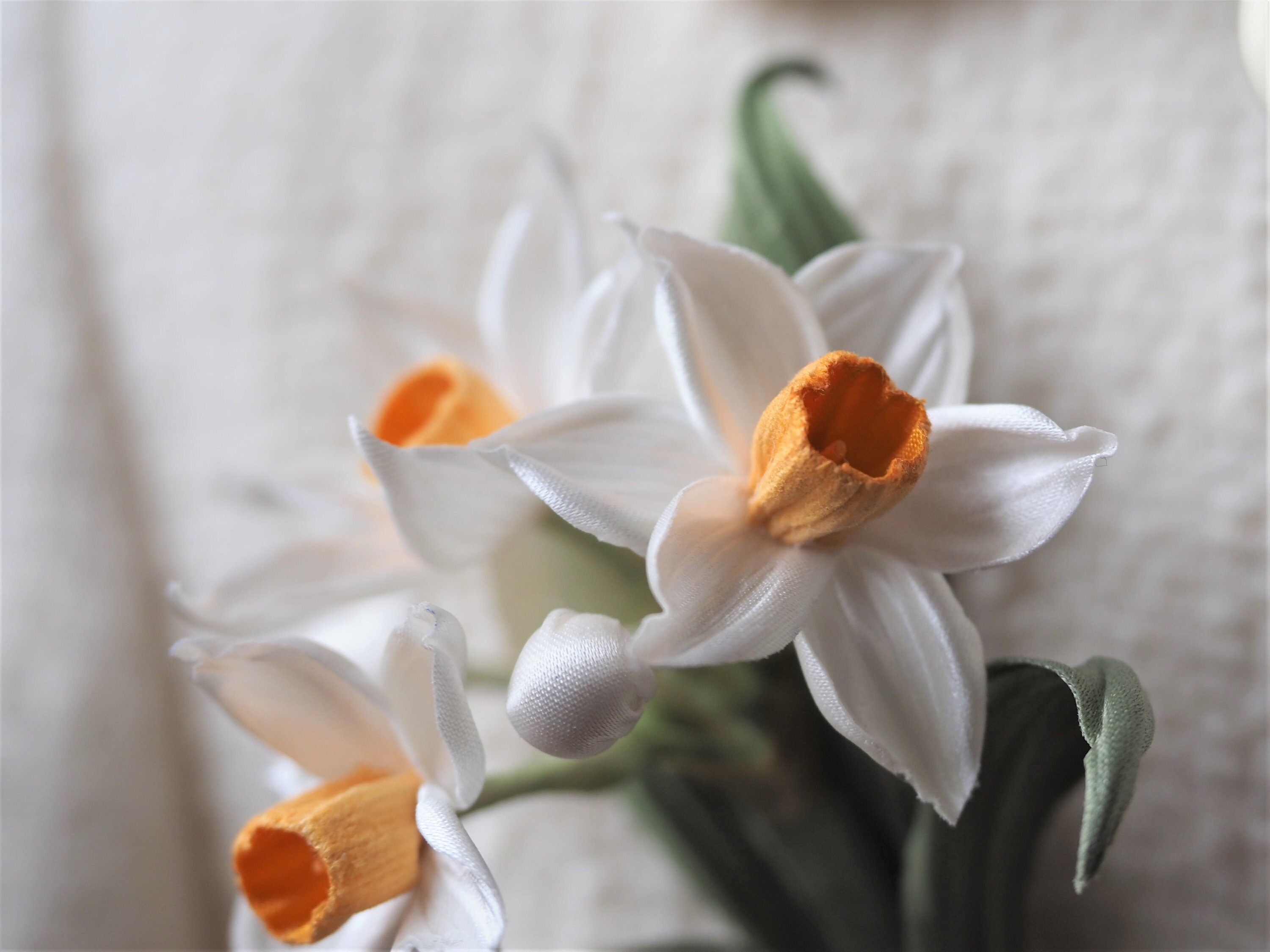 SILK DAFFODIL BROOCH Anniversary Gift for Her Daffodil Etsy UK