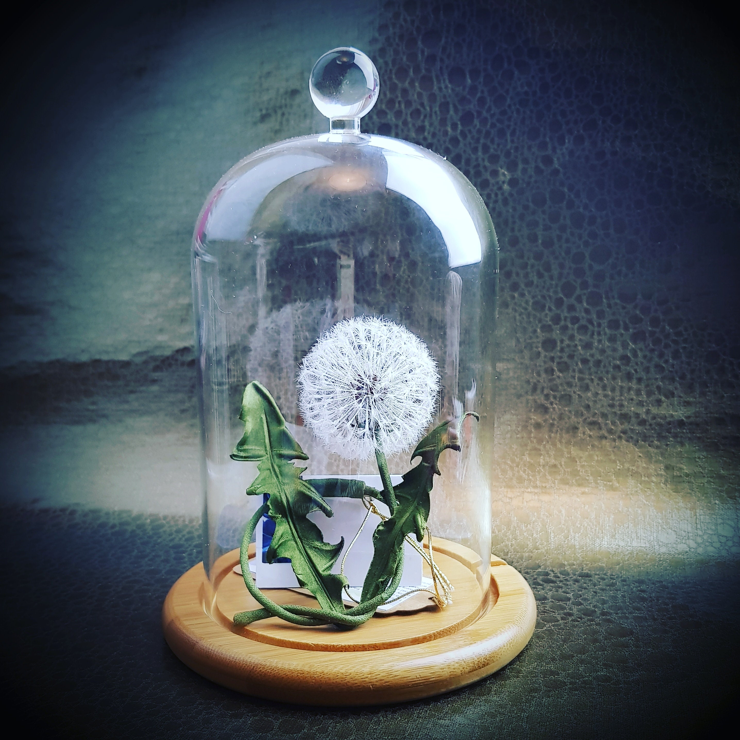 Original SILK DANDELION JEWELLERY, Silk Dandelion Clock Brooch, Silk ...