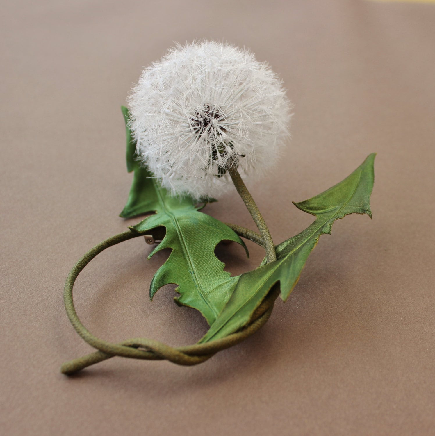 Dandelion brooch sale