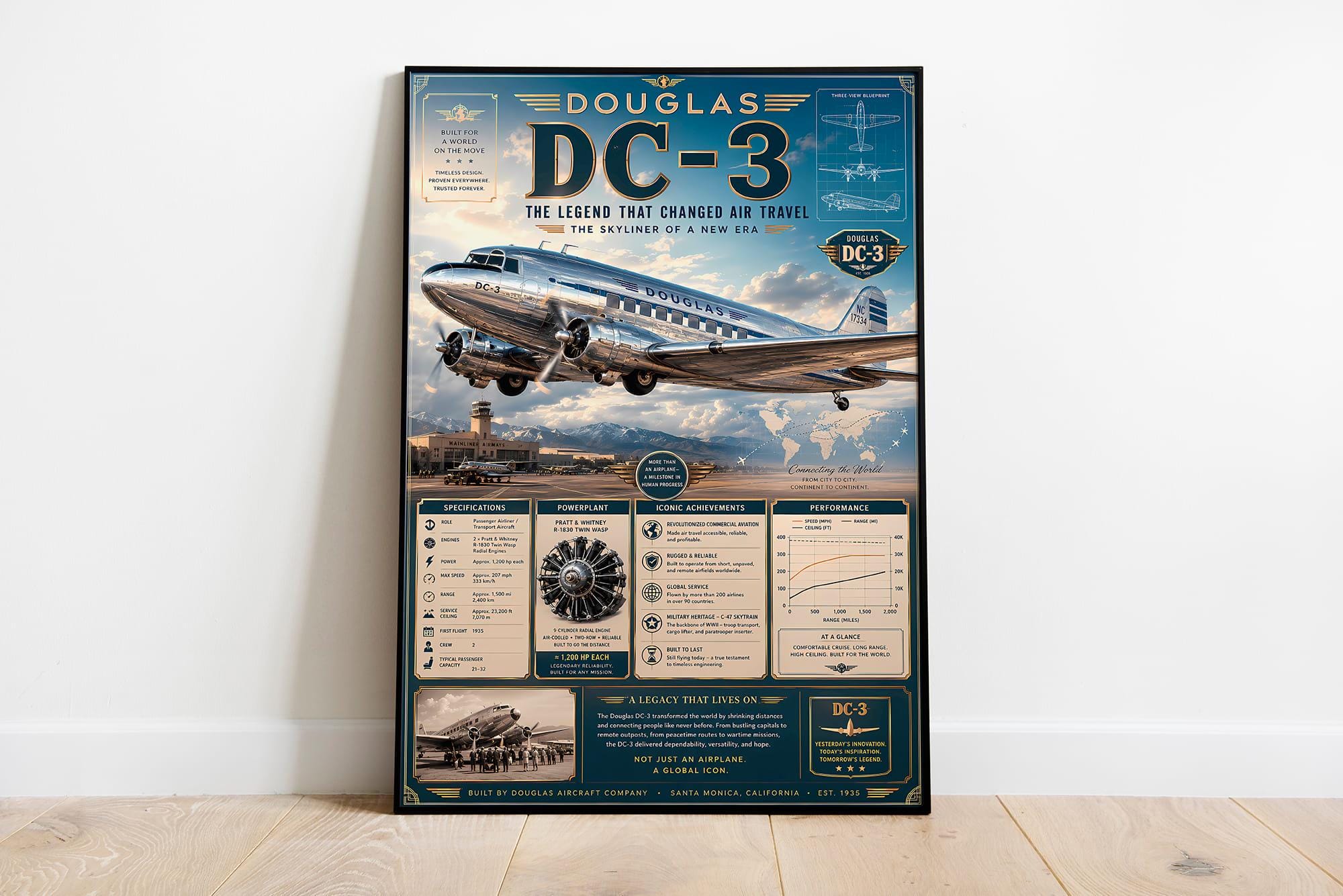 Douglas dc 8 - Etsy 日本