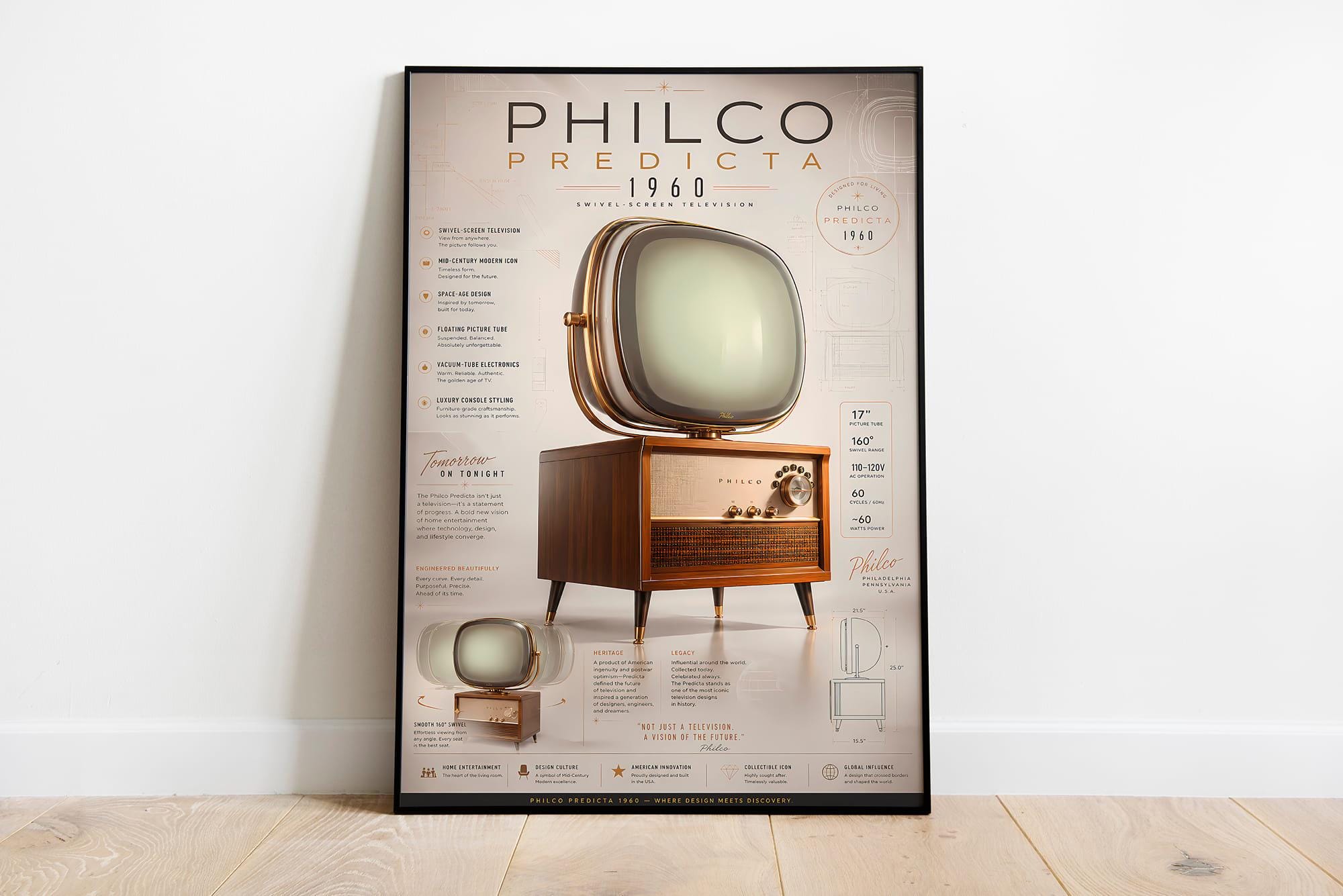 Philco Predicta Tv - Etsy Canada
