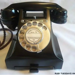 Vintage Bakelite Call Exchange telephone