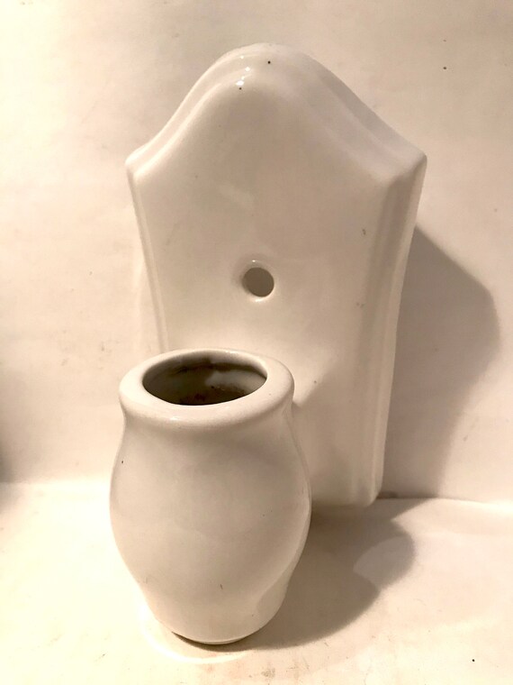 Vintage porcelain cheap wall sconce