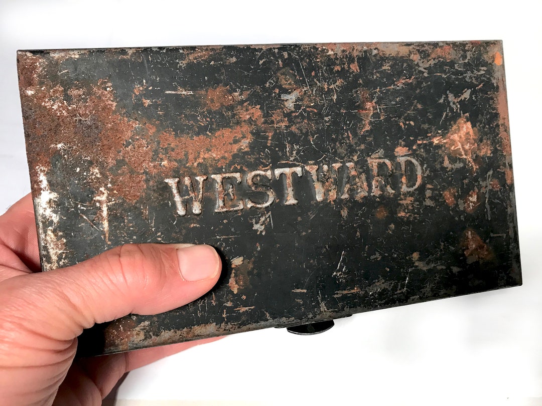 Vintage Socket Wrench Westward Set Metal Box(empty)-kit No. SK-1416 ...