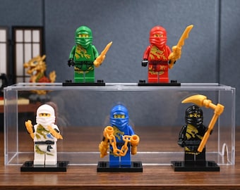 MOC-5 Dragon Ninjas: Lloyd, Kai, Jay, Zane, Cole, smocze stroje, kompatybilne z Lego, prezent na Dzień Dziecka