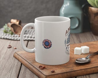 Caneca "Por Causa dos Bravos" | Estrelas da Bandeira Americana