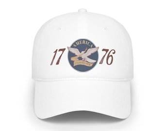 1776 Patriotic E Pluribus Unum Baseball Cap | Revolutionary American Flag