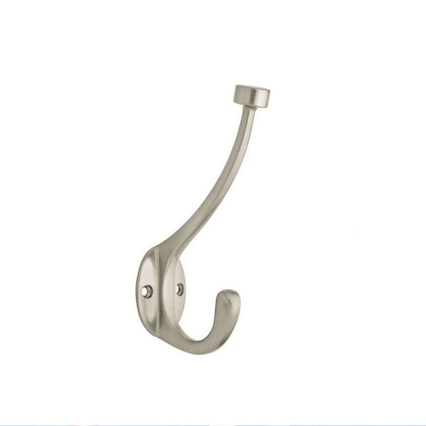 Satin Nickel Modern Wall Hook