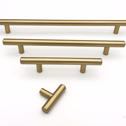 Champagne Bronze farmhouse Drawer Pulls and Knobs Etsy