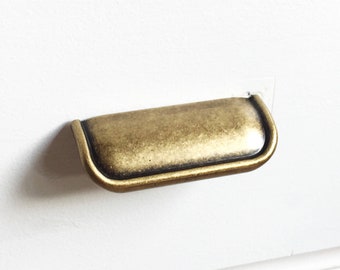 Brass Finger Pulls Etsy