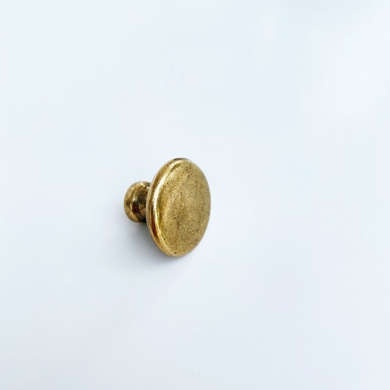 Brass Drawer Pulls park in Aged Brass Etsy