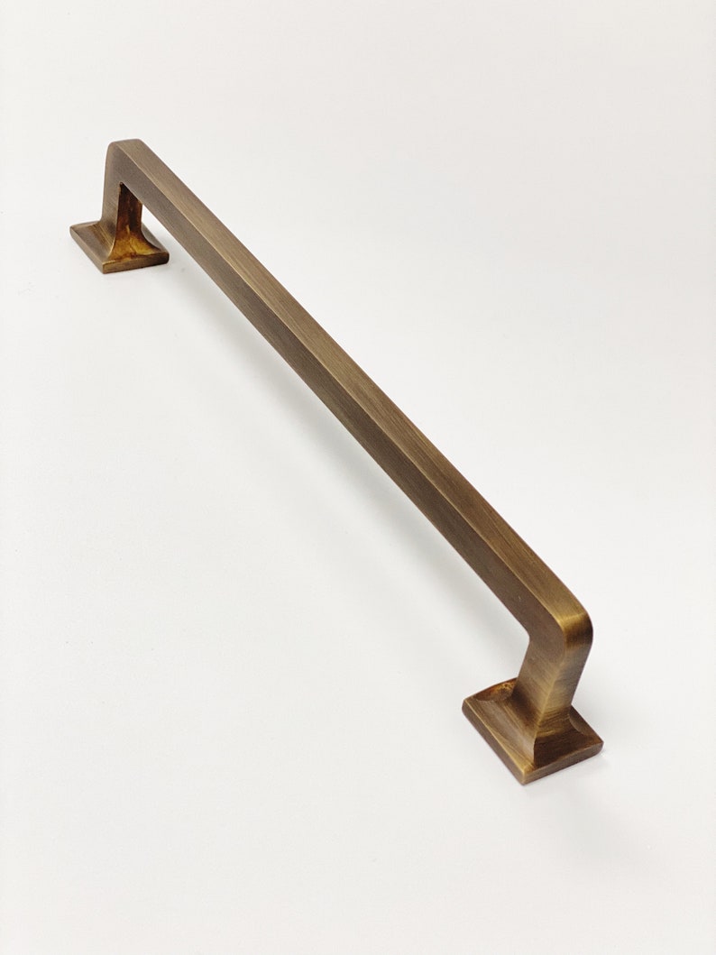 Antique Brass eloise Mission Style Drawer Pulls Etsy