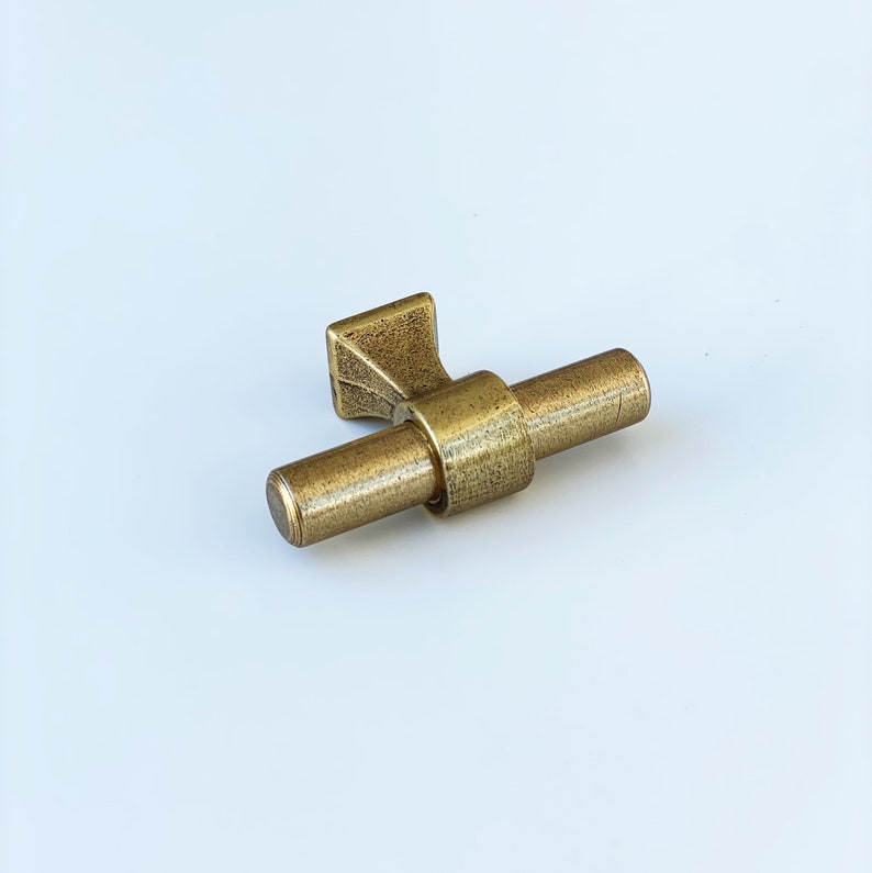 Brass Drawer Pulls Park in Aged Brass Drawer Handles - Cabinet Hardware