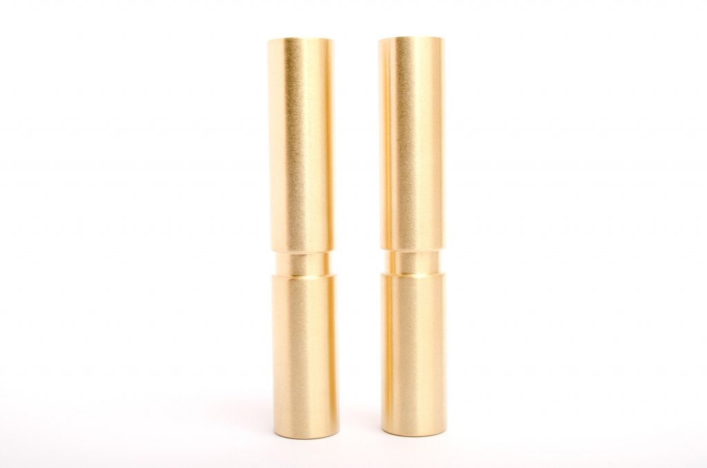 Ensemble de 2- Pieds Meubles Modernes Du Milieu Siècle - Remplacement en Laiton