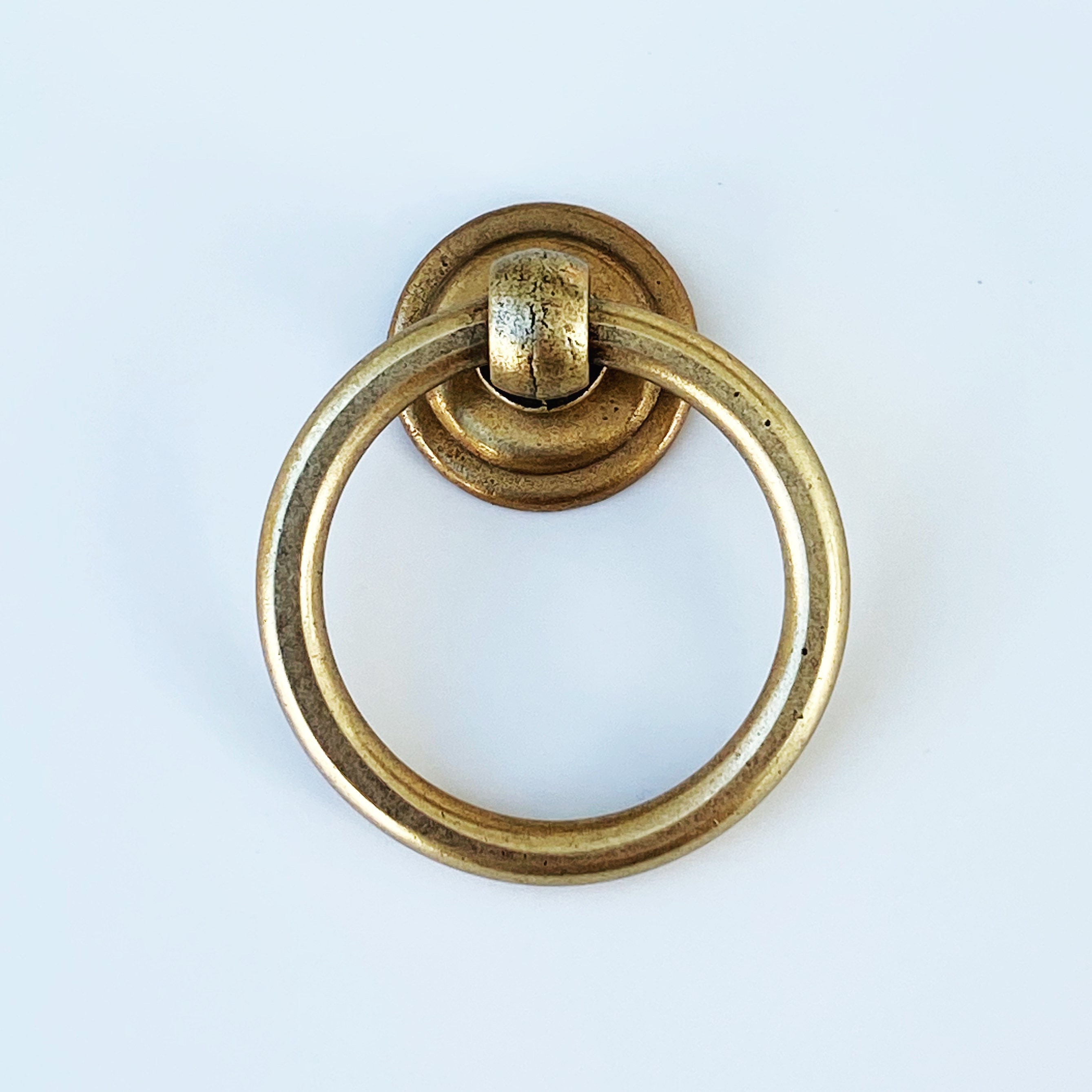6 Pcs Cabinet Ring Pull Handle Cupboard Drawer Dresser Knobs Pull Handle  Antique Brass Φ55 (mm) : Amazon.in: Home & Kitchen