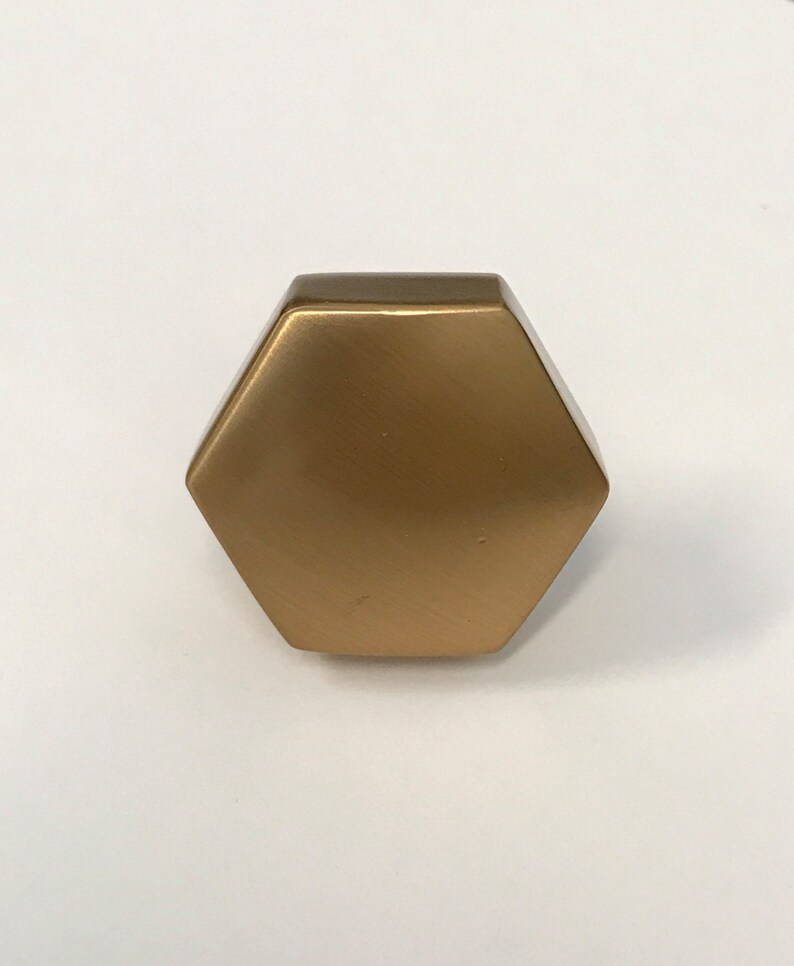 Brass Knob geo Brass Knob Etsy