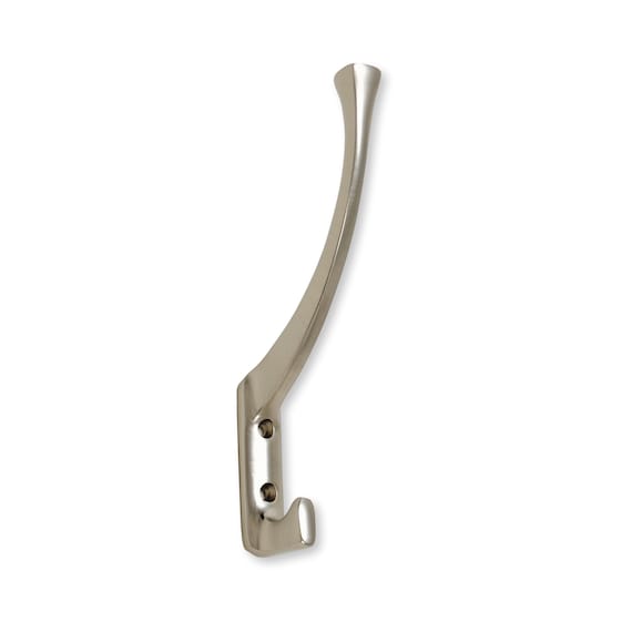 Brushed Nickel zen Wall Hook Nickel Wall Coat Hook Solid Brass Material Etsy UK
