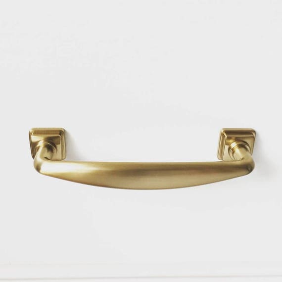 Brass Drawer Pull 5 Kelly No 2 Cabinet Etsy