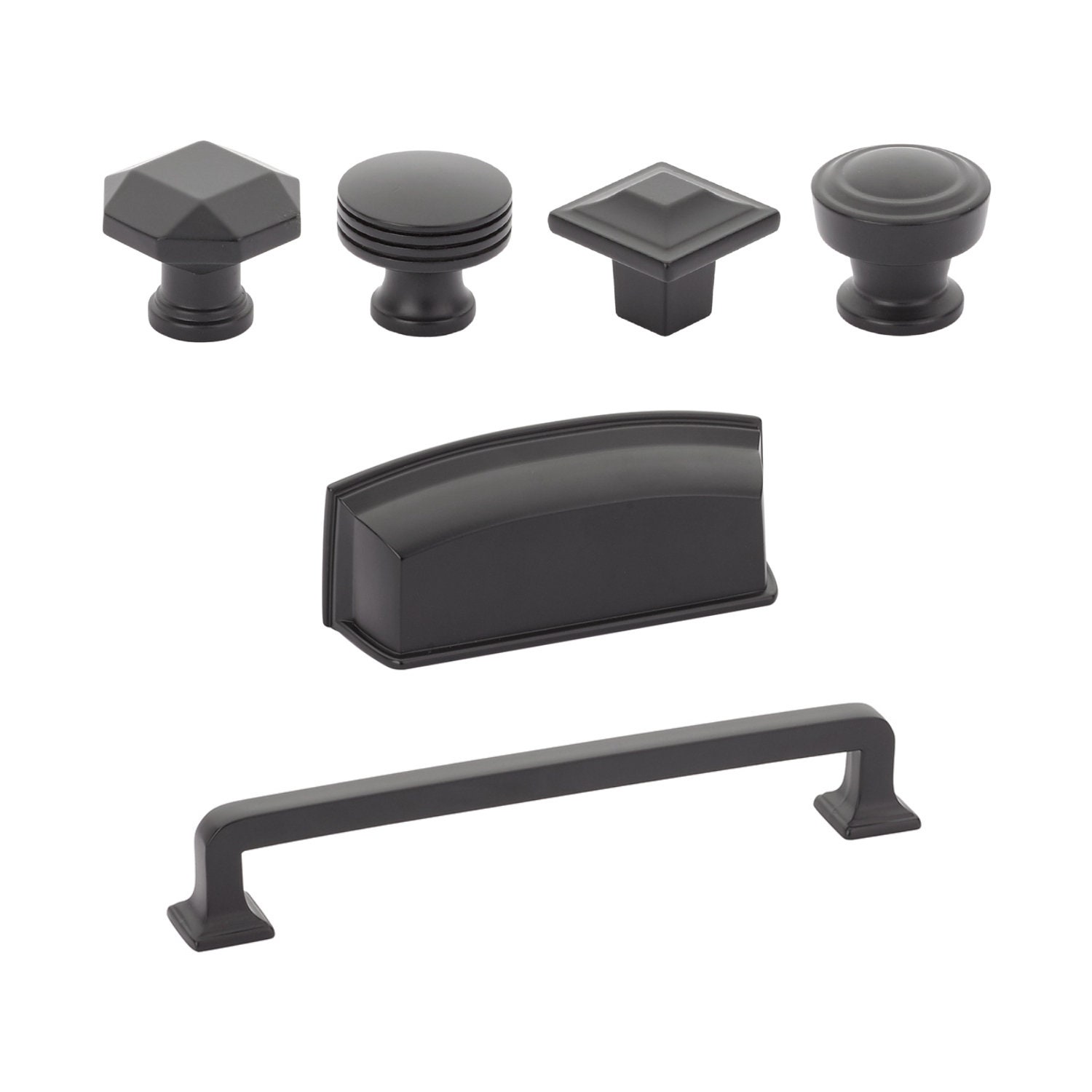 Matte black drawer pulls deals