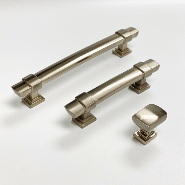 Brushed Nickel Pulls Etsy