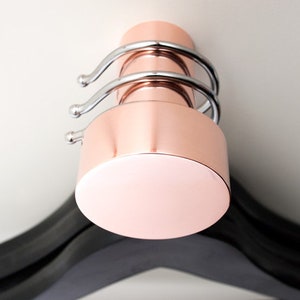 Modern "Dot" Polished Copper Round Wall Hook 3 Sizes available - Copper Hardware Wall Coat Hook