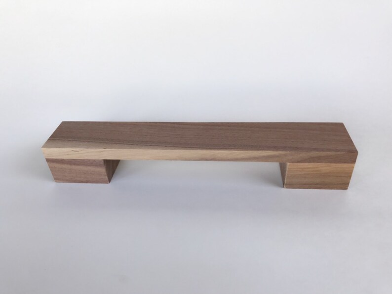 Drawer Pulls large Midcentury Modern Wood Pulls Etsy