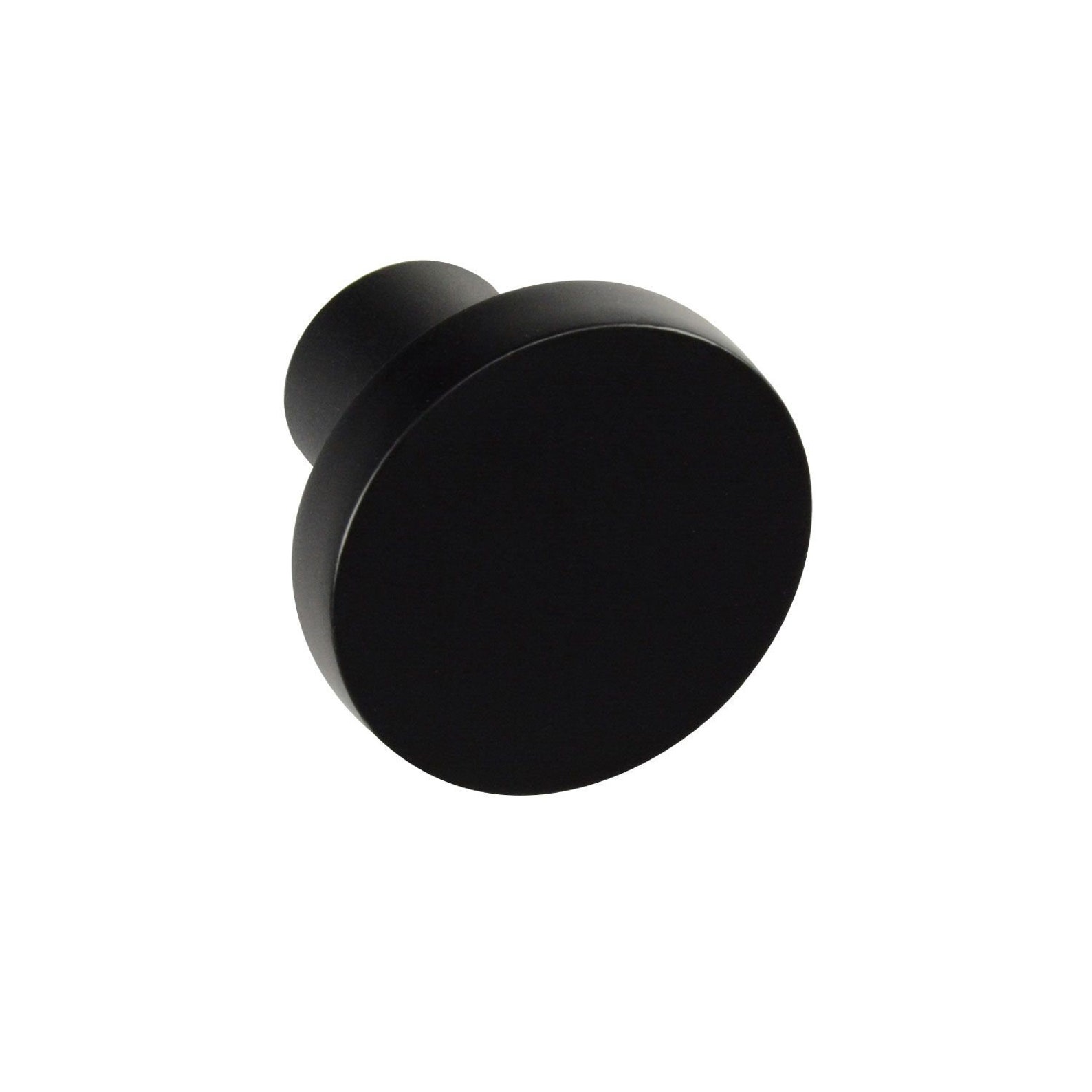 Matte Black Drawer Pull and Knobs european Black Etsy