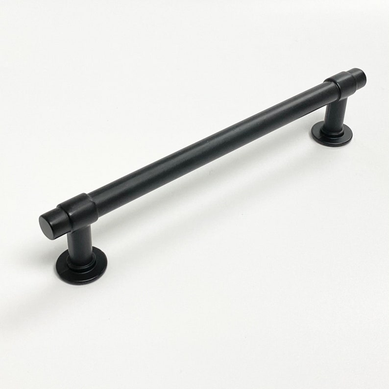 Matte Black farmhouse Drawer Pulls and Knobs Etsy UK