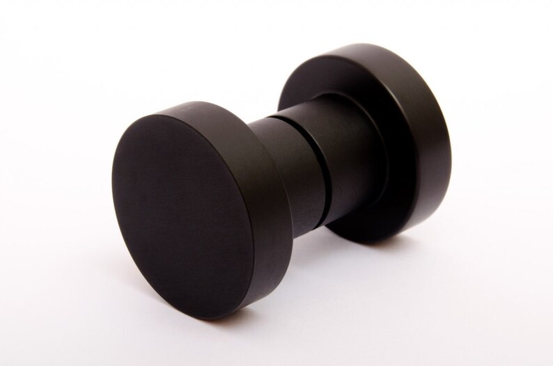 Matte Black Glass Shower Door Knob Shower Door Handle Pull Etsy