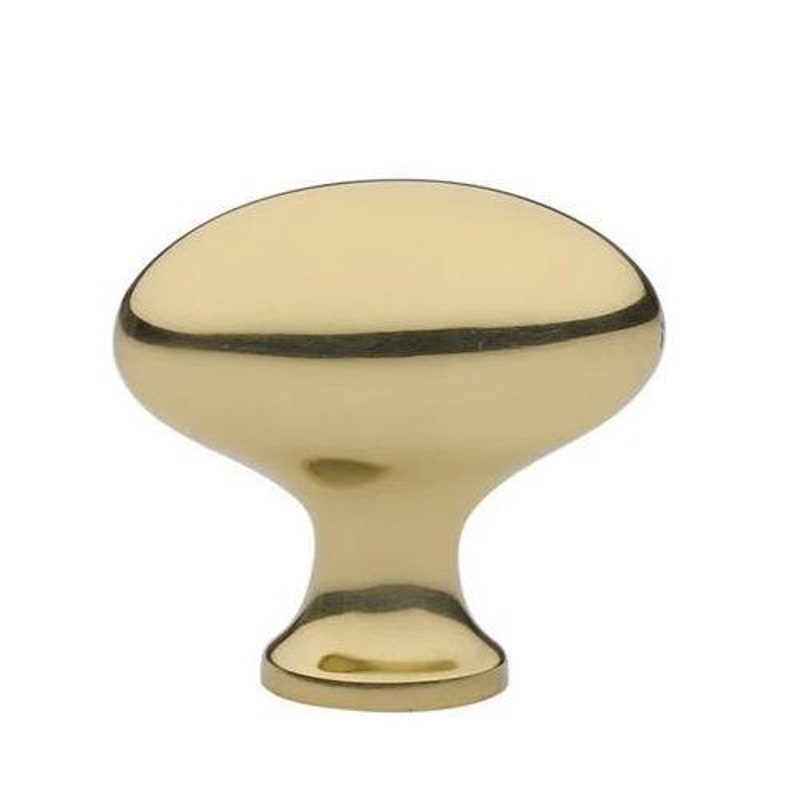 Unlacquered Brass Hardware heritage Knob Etsy