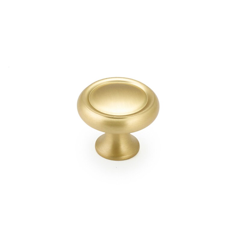 Brass Drawer Pulls and Knobs leah Satin Brass Cup Etsy