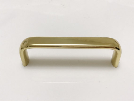 Lili Polished Brass Cabinet Pull Drawer Pull Cabinet Knob Etsy