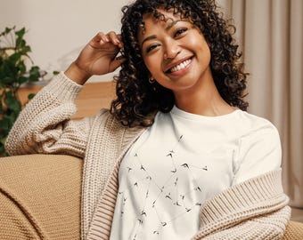 Minimalist Yoga Constellation T-Shirt – Relaxed Fit Tee