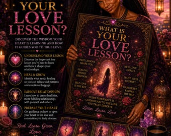 What Is Your Love Lesson? Reading | Relationship Guidance, Healing & Spiritual Insight
