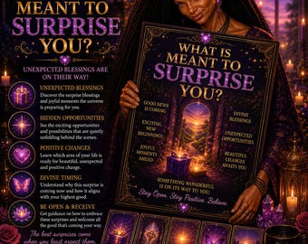 What Is Meant To Surprise You? Reading | Unexpected Blessings, Future Insight & Spiritual Guidance