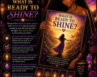 What Is Ready To Shine? Reading | Hidden Potential, Personal Growth & Spiritual Guidance