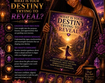 What Is Your Destiny Trying To Reveal? Reading | Life Purpose, Spiritual Guidance & Future Insight