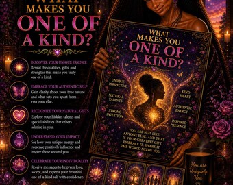 What Makes You One Of A Kind? Reading | Unique Gifts, Self-Discovery & Spiritual Guidance
