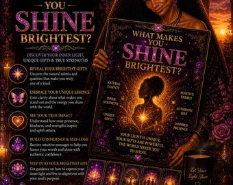 What Makes You Shine Brightest? Reading | Inner Light, Unique Gifts & Spiritual Guidance