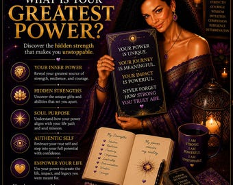 What Is Your Greatest Power? Reading | Hidden Strengths, Inner Power & Soul Purpose