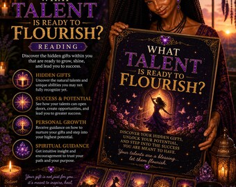 What Talent Is Ready To Flourish? Reading | Hidden Gifts, Success & Spiritual Guidance