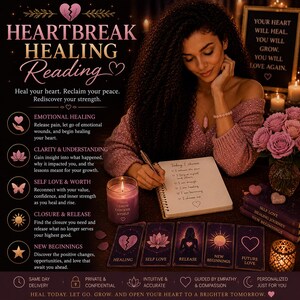 Heartbreak Healing Reading | Emotional Recovery, Self Love & Spiritual Guidance